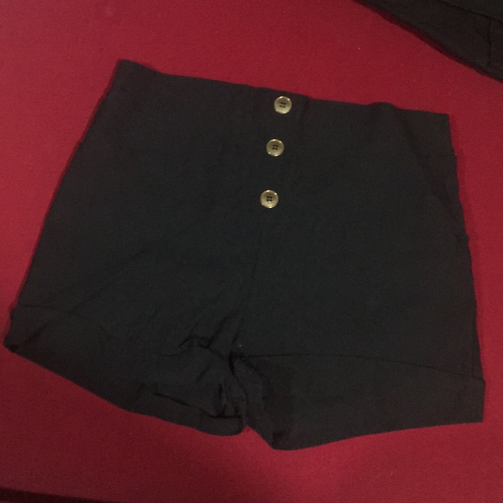 High waisted dressy shorts